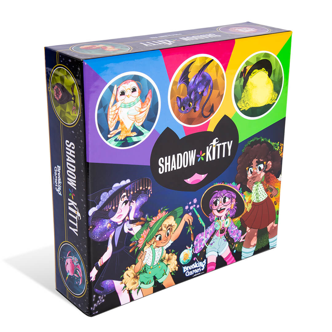 Shadow*Kitty | Family-Friendly Set Collection Board Game | 3-8 Players Game Breaking Games