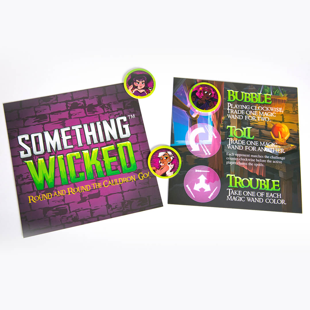 Something Wicked  | Family Party Game | 2-3 Players Game Breaking Games