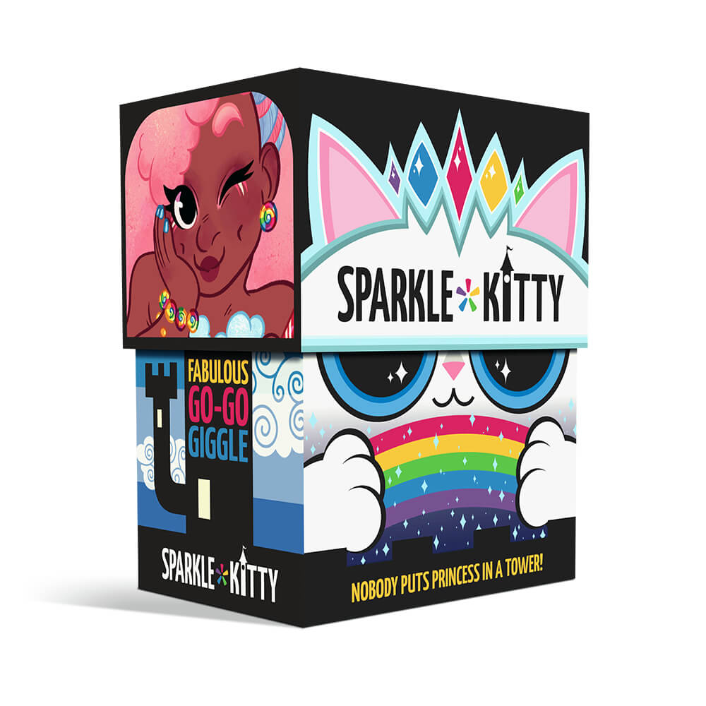 Sparkle*Kitty | Family-Friendly Pattern Recognition Card Games | 3-8 Players Game Breaking Games